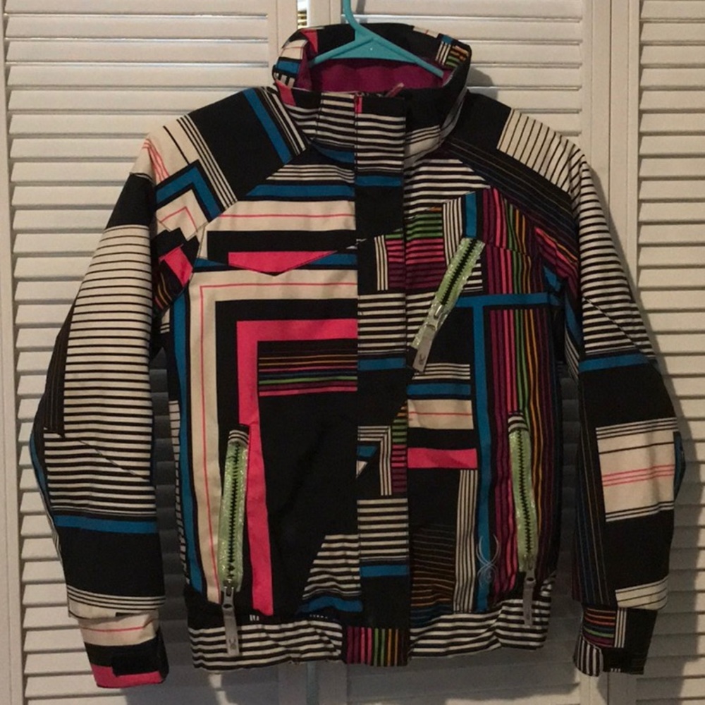 Girls Spyder ski jacket